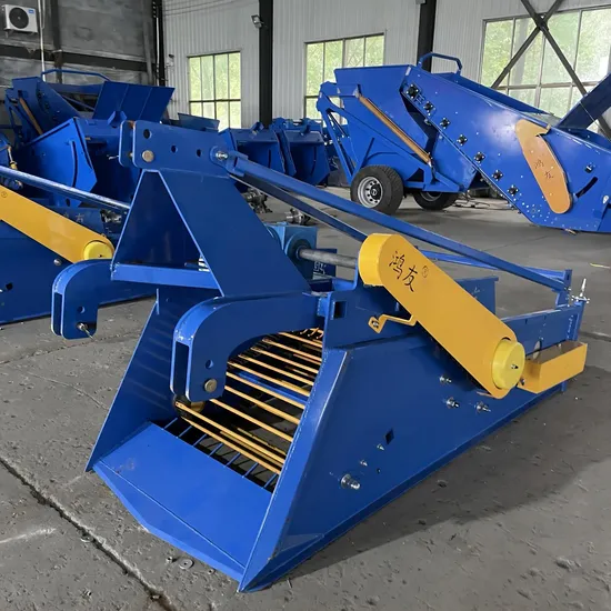 Cassava Root Herb Harvester Machine 1100mm Working Width Gear and Bearing Core Components