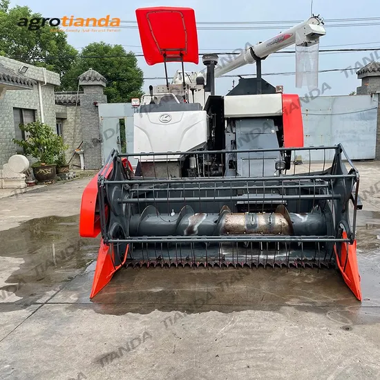 Agricultural Machinery Kubota Used 988q 98HP Rice Wheat Harvester