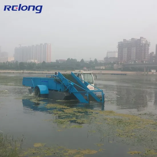 Aquatic Weed Harvester/Cutting Ship/Cleaning Boat/Water Clean Machine in Pond