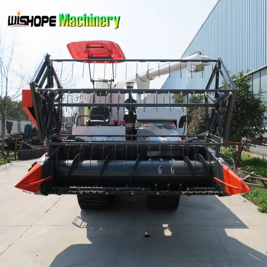 4lz-4.5 Rice Harvester Farming Equipment Paddy Cutting Machine for Sale