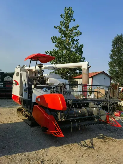Agricultural Machinery Used Kubota Harvester 98HP 68HP Combine Harvester
