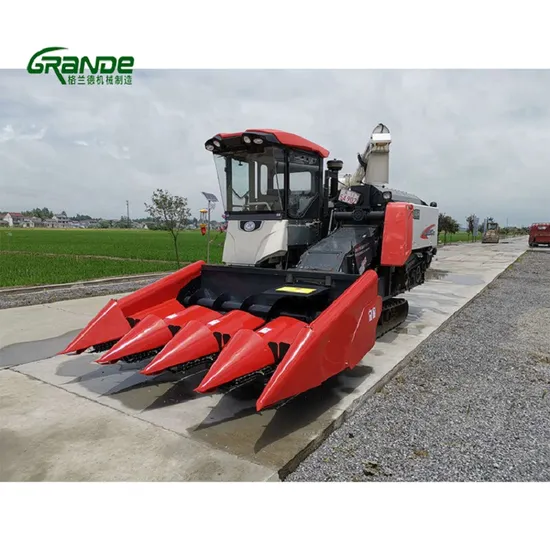 Header of Corn Harvester Combined Corn Harvester 3 Rows Harvester