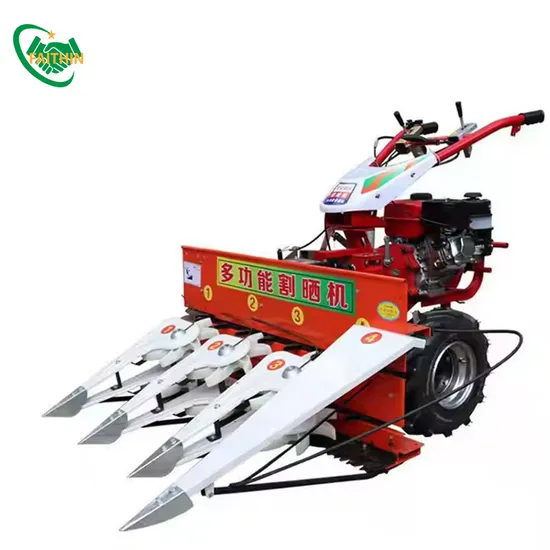 Wheat and Rice Reaper Binder Paddy Rice Harvesting and Bundling Machine