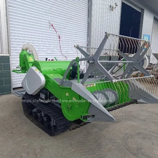 Factory Directly Wholesale Mini Combine Rice Harvesting Harvester China