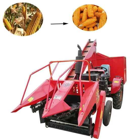 Good Price 2 Rows Maize Harvester Corn Harvester Machine