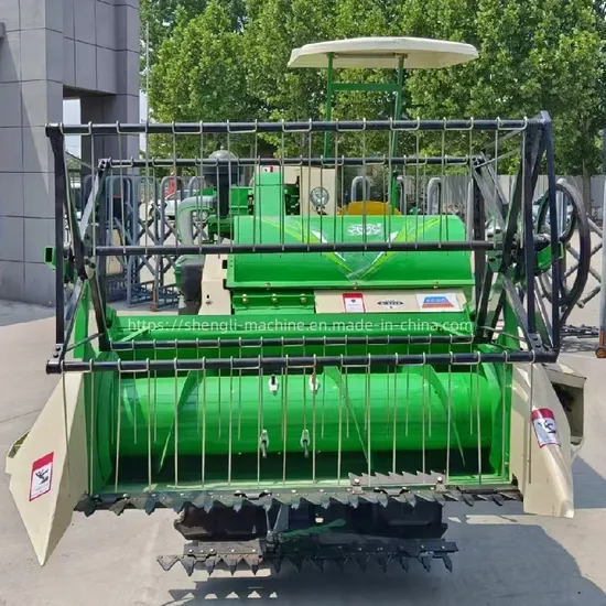 Spot Wholesale Multi-Functional Small Combine Harvester Household Rice Soybeans and Wheat Harvester