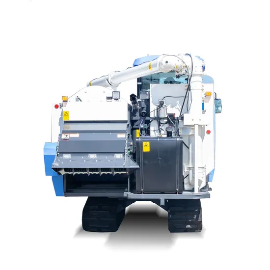 Hot Sale High Quality Crawler Type Diesel Engine Full Feed Grain Combine Harvester