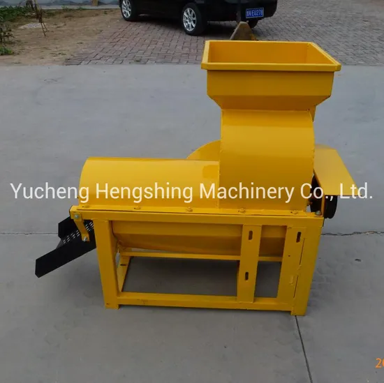 Farm Threshing Machine Corn Sweat Sheller Thresher with Electrical Motor 220V 8HP 10HP 12HP 15HP Powered Maize Threshing Sheller