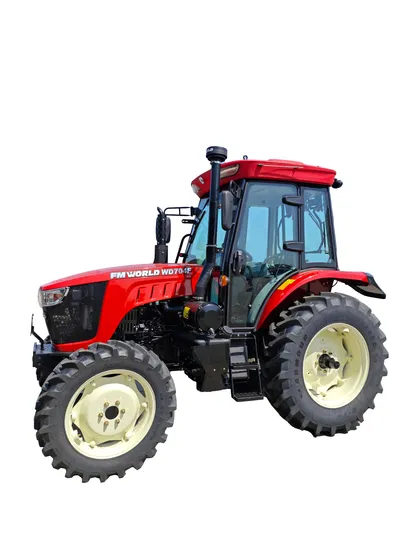 Hot Sale! 4*4 Wheel Farm Tractor Wd 704 for Sale 70HP