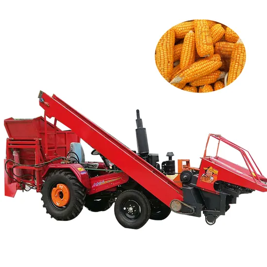 Jiewei Small Corn Harvester Maize Combine Harvester