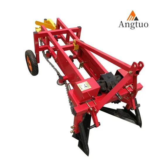 Tractor-Mounted Peanut Harvester Supporting Efficient Field Operations