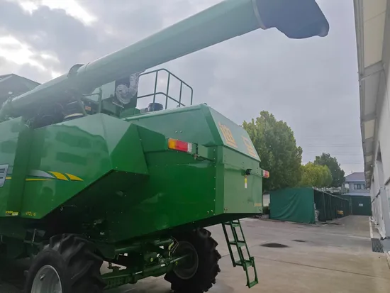 Efficient Combine Harvester for Large Scale Corn and Grain Production