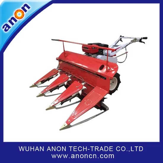 Anon High Quality Walk Behind Mini Wheat Rice Reaper Machine