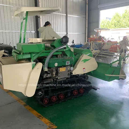 High Quality Mini Type Harvester Harvesting Machine Paddy Wheat Rice Harvesters for Sale