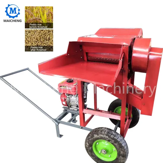Hot Selling Grain Sorghum Paddy Thresher Machine Mini Thresher