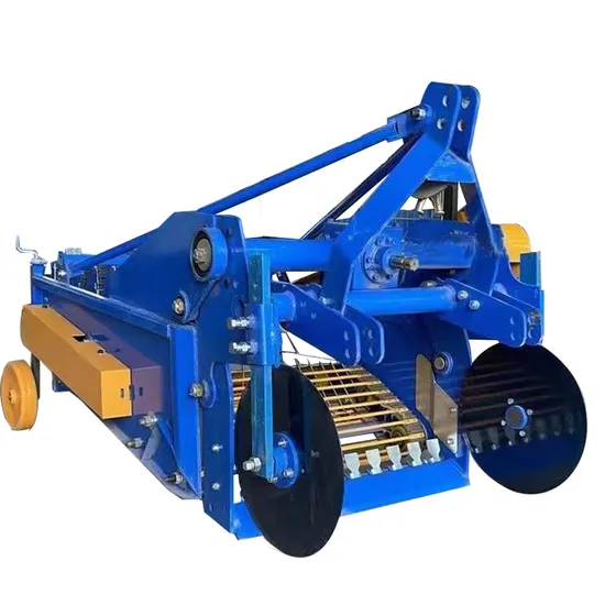 One Row Potato Digger Tiller Walking Tractor Driven Potato Harvester Machine