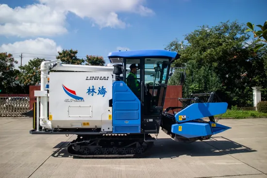 Cheap Global Selling Self Propelled Riding Paddy Crawler Combine Harvester Machines for Sale