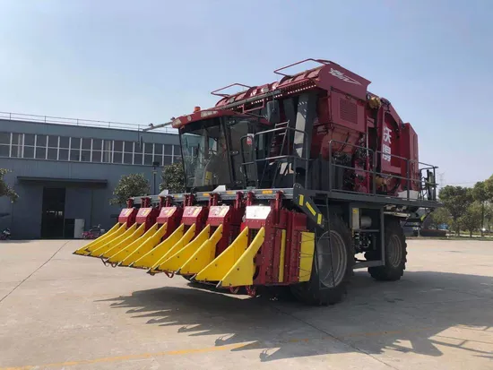 Efficient Operation 6 Rows Hydraulic Drive Cotton Harvesting Machine with Advanced Technique