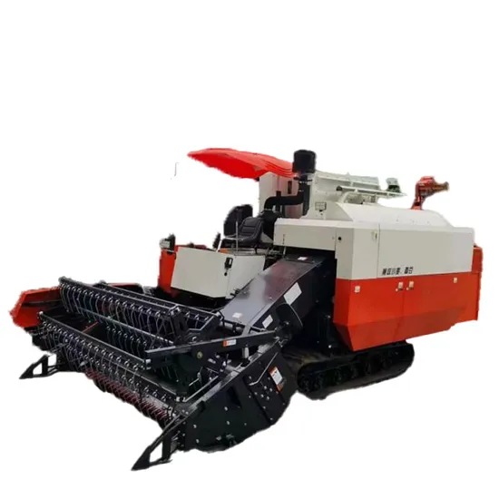 Crawler Soybean Chick Kidney Black Bean Gear Drive Combine Harvester