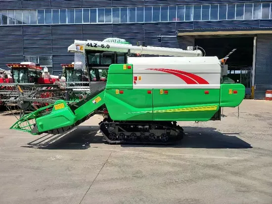 4lz-6.0 Paddy Farm Combine Harvester Rice Harvesting Machine
