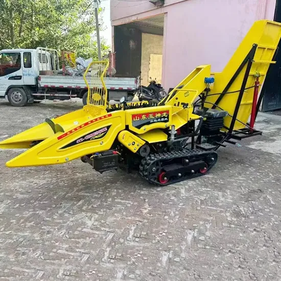 Agricultural Self-Propelled Wheeled Corn Single-Row Corn Harvester