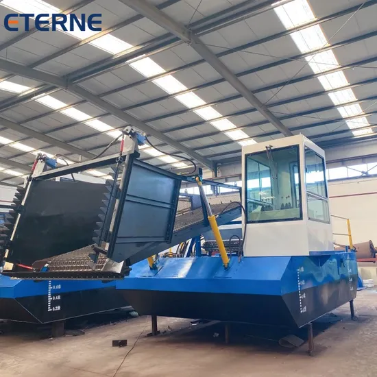 Eterne Diesel Engine Powered Full Automatic Lake/Aquatic Weed Harvester