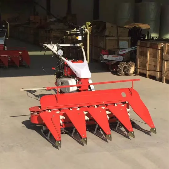 Wide 120cm Gasoline Grass Cutting Tablealfalfa Wheat Corn Straw Harvester