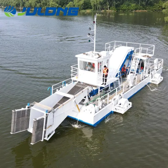 River Fully Automatic Cleaning Aquatic Weed Harvester Water Surface Automatic Cleaning Vessel