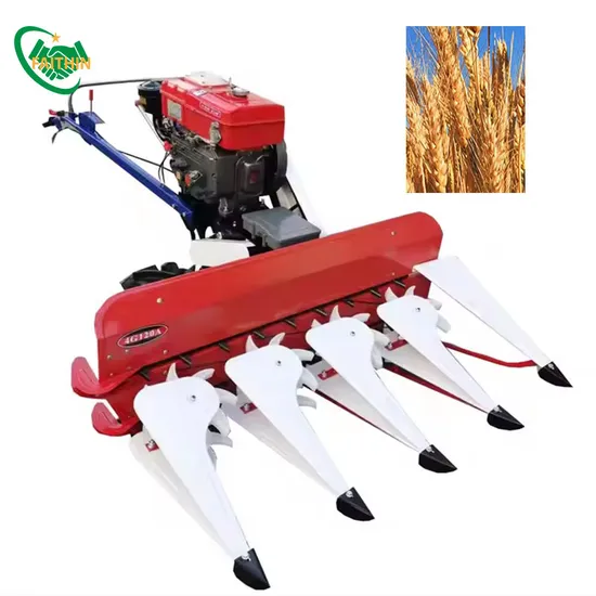 Agricultural Equipment Paddy Rice Wheat Harvesting Machine Crop Harvester and Baler for Sale