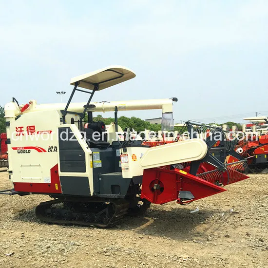 Combine Harvester with 88HP Diesel Engine