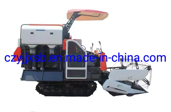 Combine Harvester with Small Grain Tank for Rice/Wheat/Corn/ Rapeseed/Soybean 4lz-4.0z