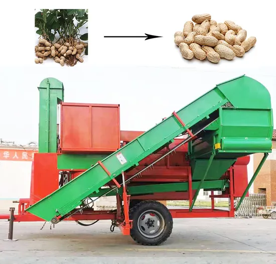 Cheap Price Groundnut Peanuts Picker Driven by Walking Tractor