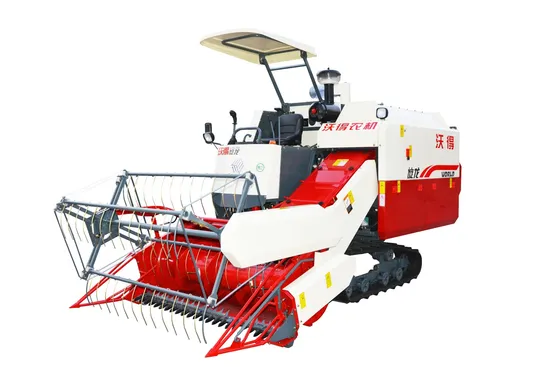 Soybean Rice Wheat Agriculture Combine Harvester with Good Package