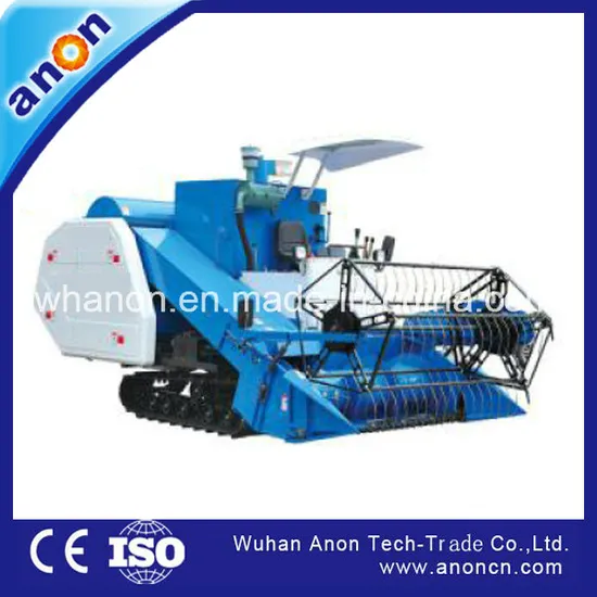 Anon Factory Price Harvester Mini Rice Wheat Corn Combine Harvester