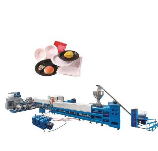 PS Foam Sheet Extruder for Disposable Food Boxes