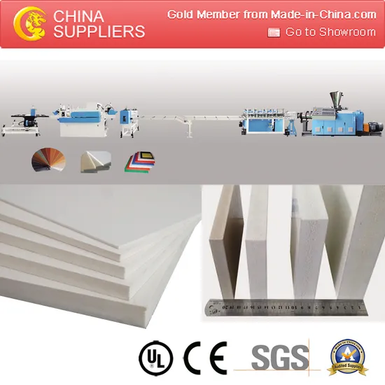 PVC WPC Foam Board Making Machine