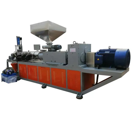 PVC Powder Conical Twin-Screw Plastic Pelletizer