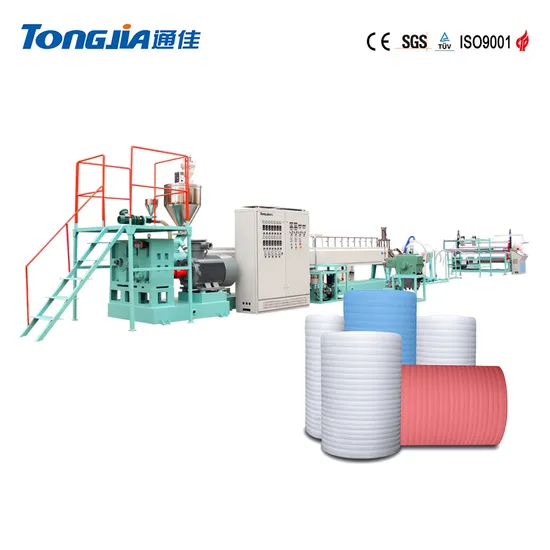 EPE Polyethylene Production Line PE Film Foam Sheet Plastic Extrusion Machine