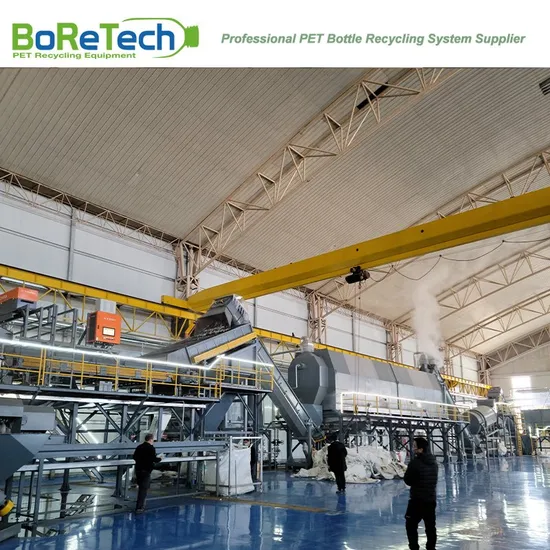 Fiber Grade Pet Bottle Washing &Crushing Line (TL 6000)