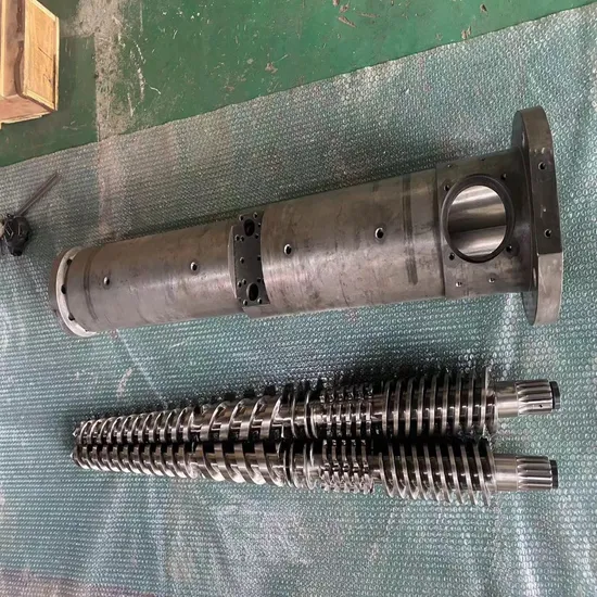 Kmd Kk40 Kk50 Kk60 Conical Twin Screw Barrel for Profile Extrusion