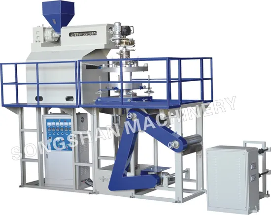 Water Cooling Roatary Die Head PP Film Blowing Machine