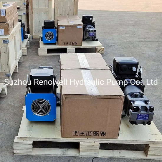 Servo Drive System for Plastic Injection Molding Machines with Pump and Servo Motor
