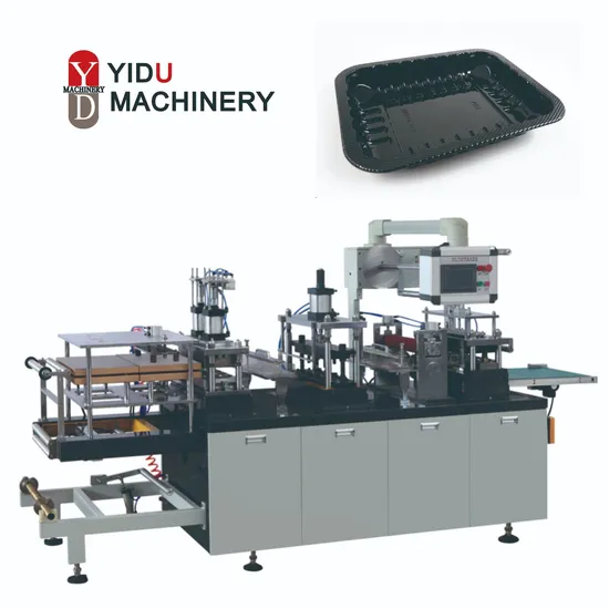Factory Price Automatic Plastic Disposable Cup Lid Bowl Tray Container Thermoforming Forming Making Machine