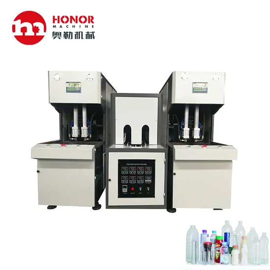 0.2L 0.5L 1L 2L 3L 5L 7L 10L 18L 20L Pet Bottle Drinking Water Fruit Juice Soft Drink Beverage Liquid Blow Molding Blowing Production Line