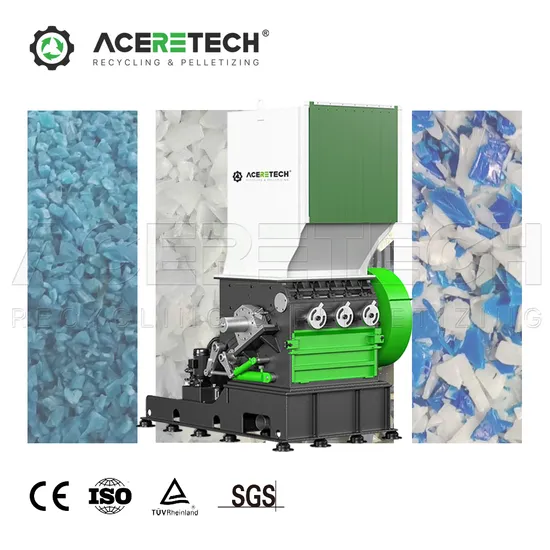 High Output Waste Plastic Sheets/Films Blow Mold Parts Crusher Machine for Recycling