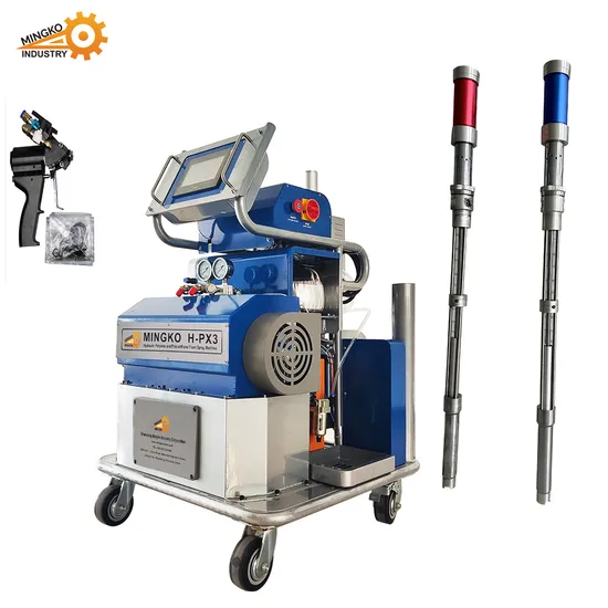 Mingko H-Px3 Hydraulic High Pressure Closed /Open Cell PU Polyurethane Polyurea Spray Foam Coating Insulation Injection Rig Equipment Machine for Sale