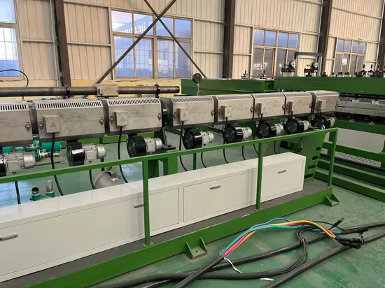 PP Hollow Corrugated Sheet Machine Production Line Extruder