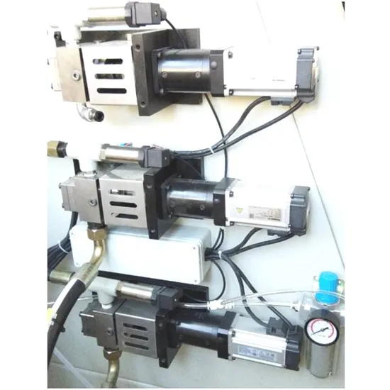 Water Cleaning PU Mixing and Dosing System for Making PU Foam Gasket with IP 67 Level