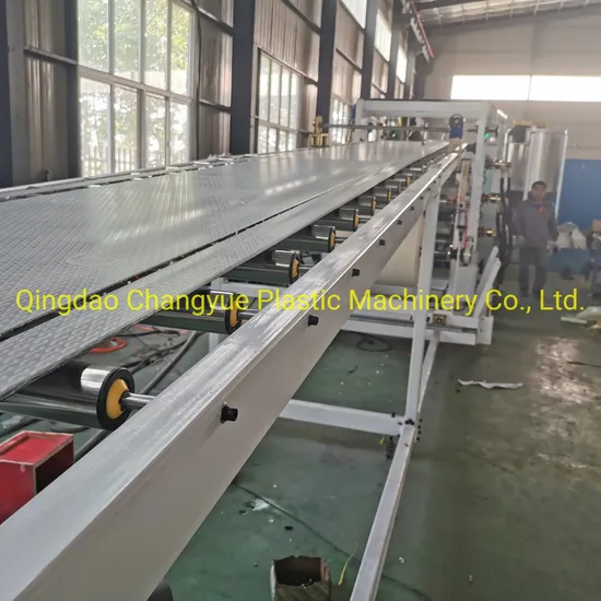Plastic PP PE PS ABS PMMA Sheet Extrusion Production Line for Thermoforming / Plastic Sheet Making Machine / Plastic Machine