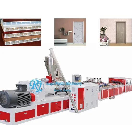 WPC Hollow Door Plank Extrusion Machine